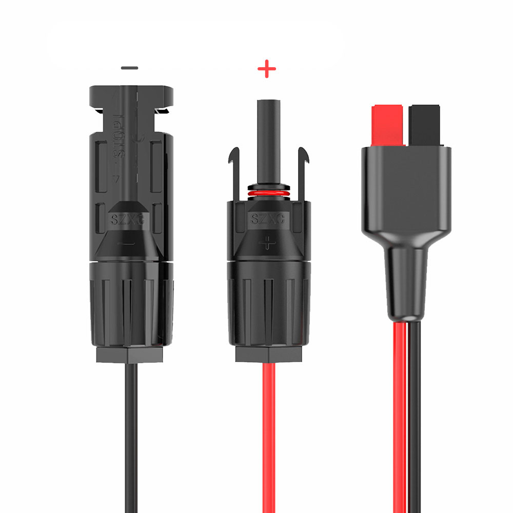 Solar Panel Cable Connector Compatible for  Portable Solar Generator Power Station