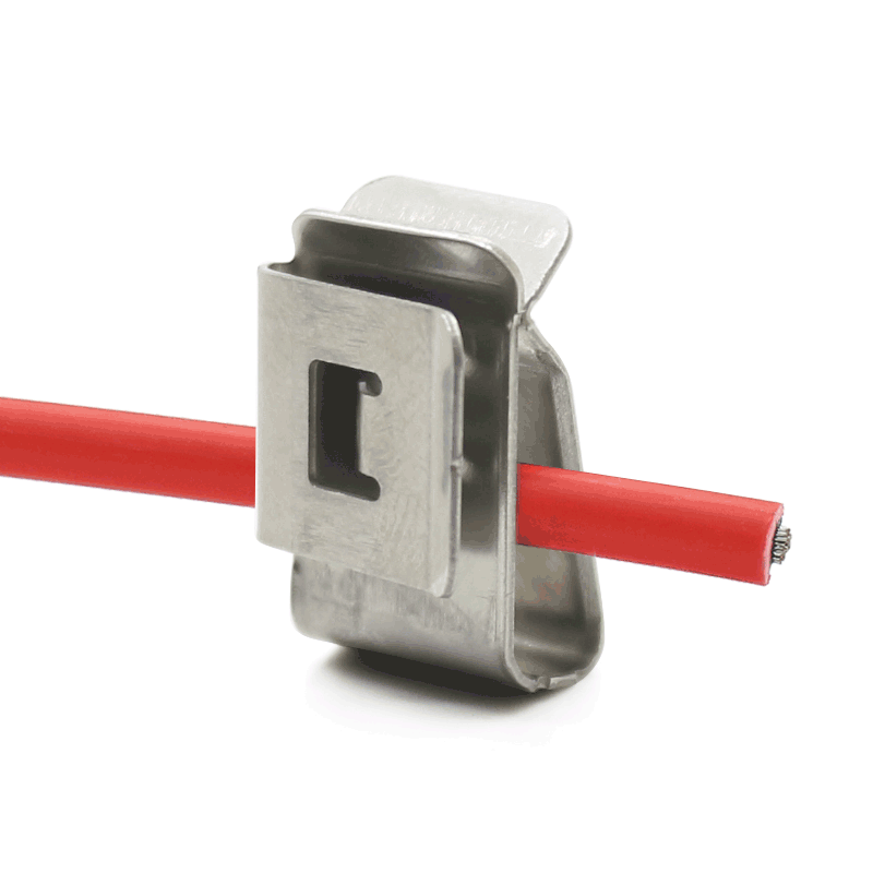 Stainless Steel  Solar PV Cable Clips /Clamp