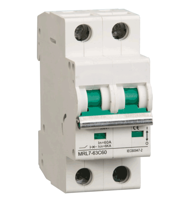 12V 1000V MCB Mini DC Circuit Breaker