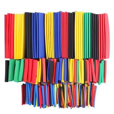  Heat Shrink Tube Kit Shrinking Assorted Polyolefin Insulation Sleeving Heat Shrink Tubing Wire Cable