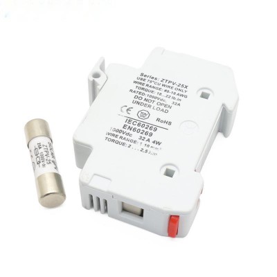 PV DC Fuse Holder 1000V  32A  