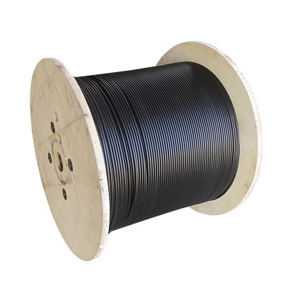 2- 12Core single mode fiber optic cable Outdoor Fiber Optic Armored Drop Wire Cable